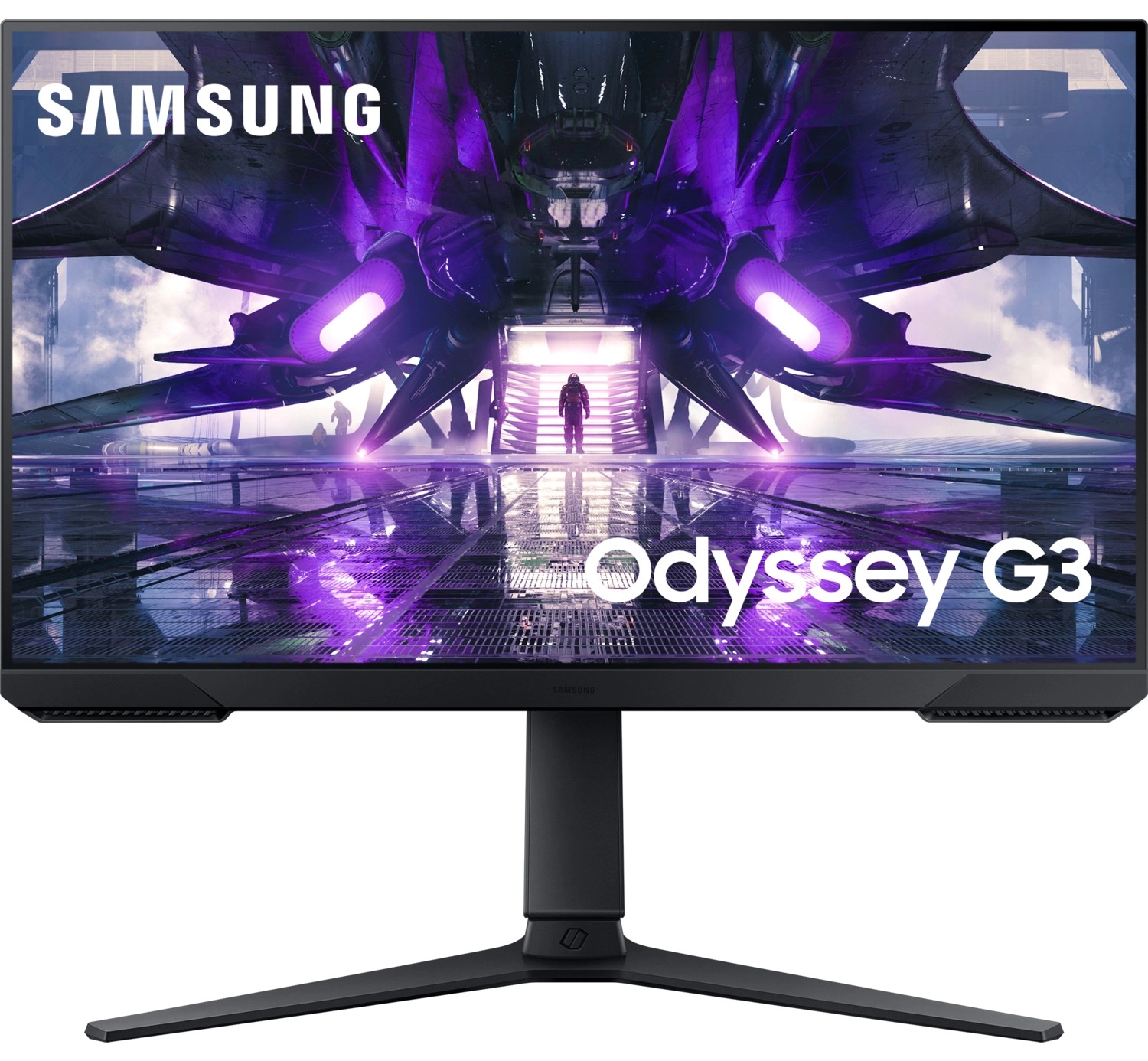 Samsung Odyssey G3 24” 1Ms 144Hz Freesync Çerçevesiz Va Panel (Dp + Hdmi, Pi̇vot) Full Hd Gaming Monitör Ls24Ag300Nuxuf ürün görseli