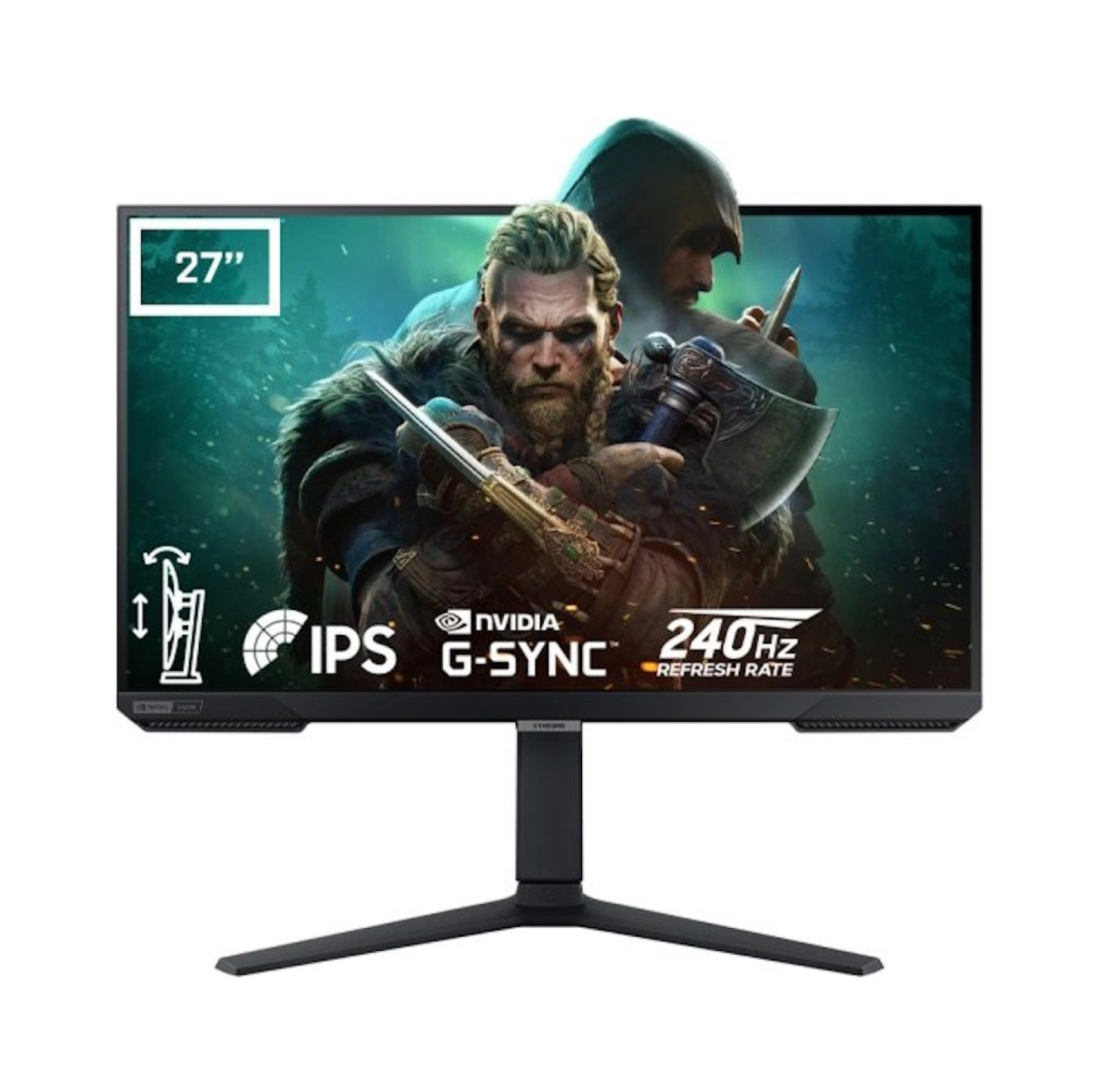 Samsung Odyssey G4 Ls27Bg400Euxuf 27 Inç 240Hz 1Ms Full Hd Adaptive Sync Ips Gaming Monitör ürün görseli