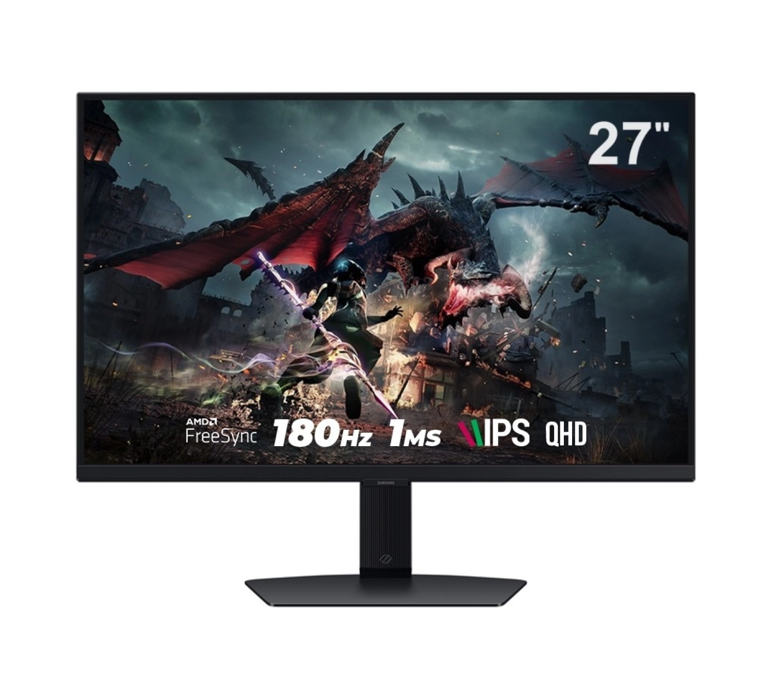 Samsung Odyssey G5 G50D 27" 180Hz 1Ms Freesync 2560X1440 Qhd Pivot Ips Gaming Monitör Ls27Dg502Euxuf ürün görseli