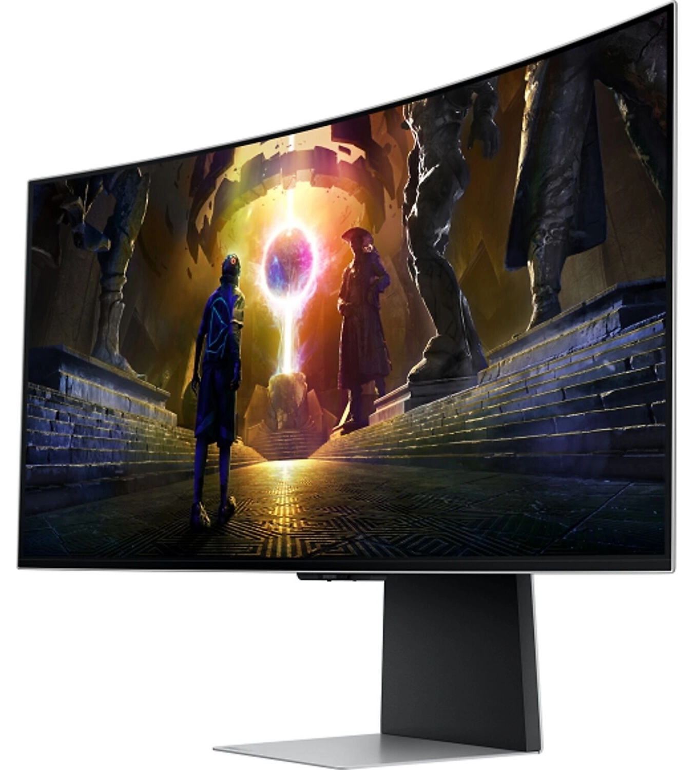 Samsung Odyssey Neo G8 Ls34Dg850Suxuf 34 Inç Uwqhd 0.03 Ms 175 Hz Freesync Hdr10 Oled Kavisli Gaming Monitör - Görsel 3