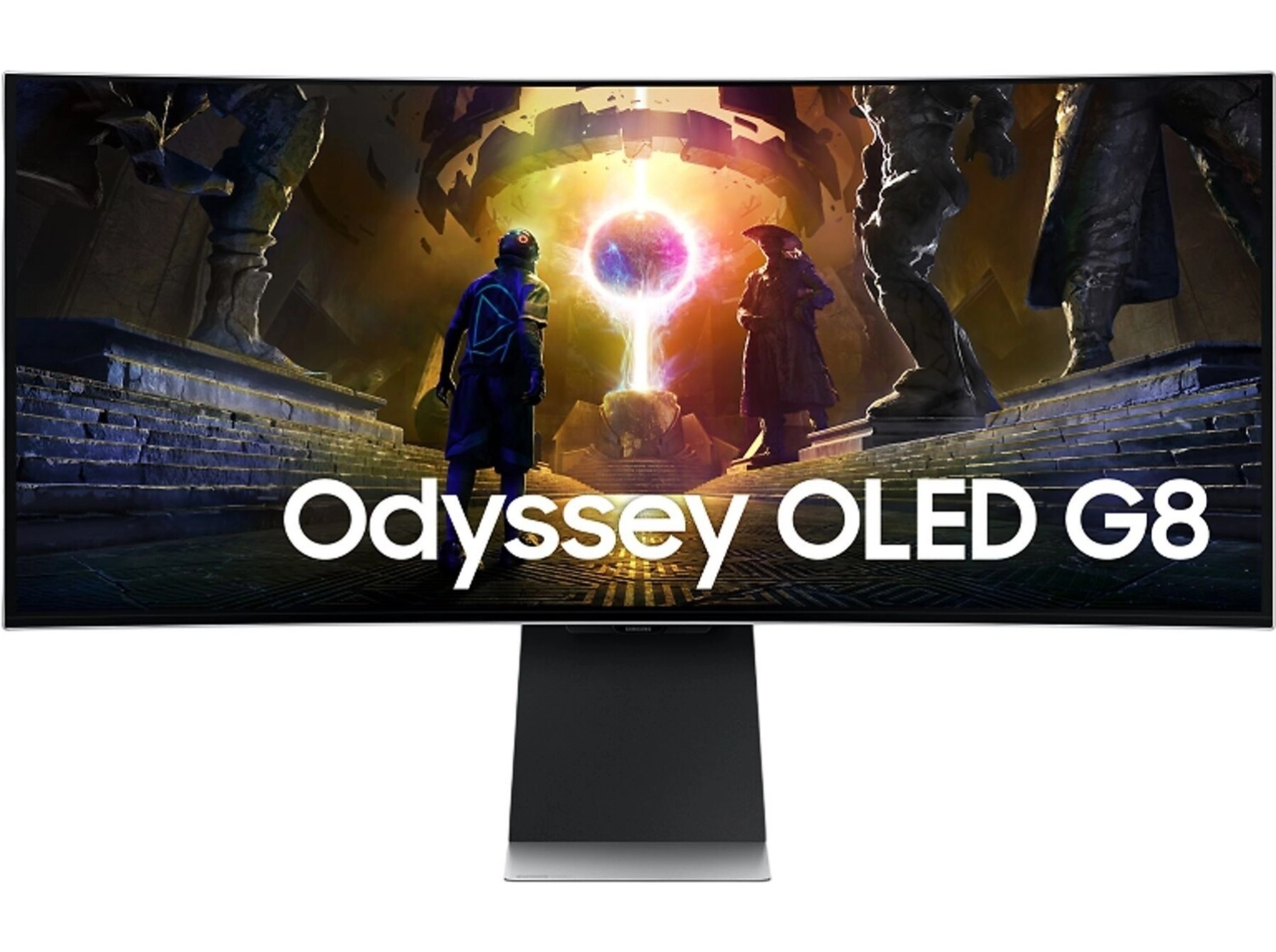 Samsung Odyssey Neo G8 Ls34Dg850Suxuf 34 Inç Uwqhd 0.03 Ms 175 Hz Freesync Hdr10 Oled Kavisli Gaming Monitör ürün görseli