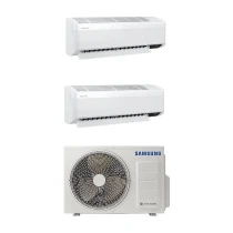 Samsung Wind Free (Aj050Txj2Kh/Ea) 12+18 Btu Iç 6,8 Kw Dış Ünite A+ 24000 Btu 1+2 Sistem Multi inverter Duvar Tipi Klima