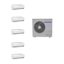 Samsung Wind Free Aj100Txj5Kh/Ea 18+12+12+9+9 Iç 10 Kw Dış Ünite A 10000 Btu 1+5 Multi inverter Duvar Tipi Klima