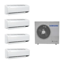 Samsung Wind Free Multi 1+4 Sistem (Aj100Txj5Kh/Ea) 7+12+18+24 Btu 10 Kw Dış Ünite
