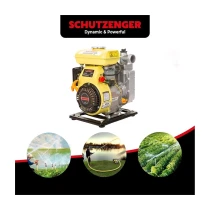 Schutzenger Germany Profesyonel 4.5 Hp 1.5 Inç Benzinli Su Pompası