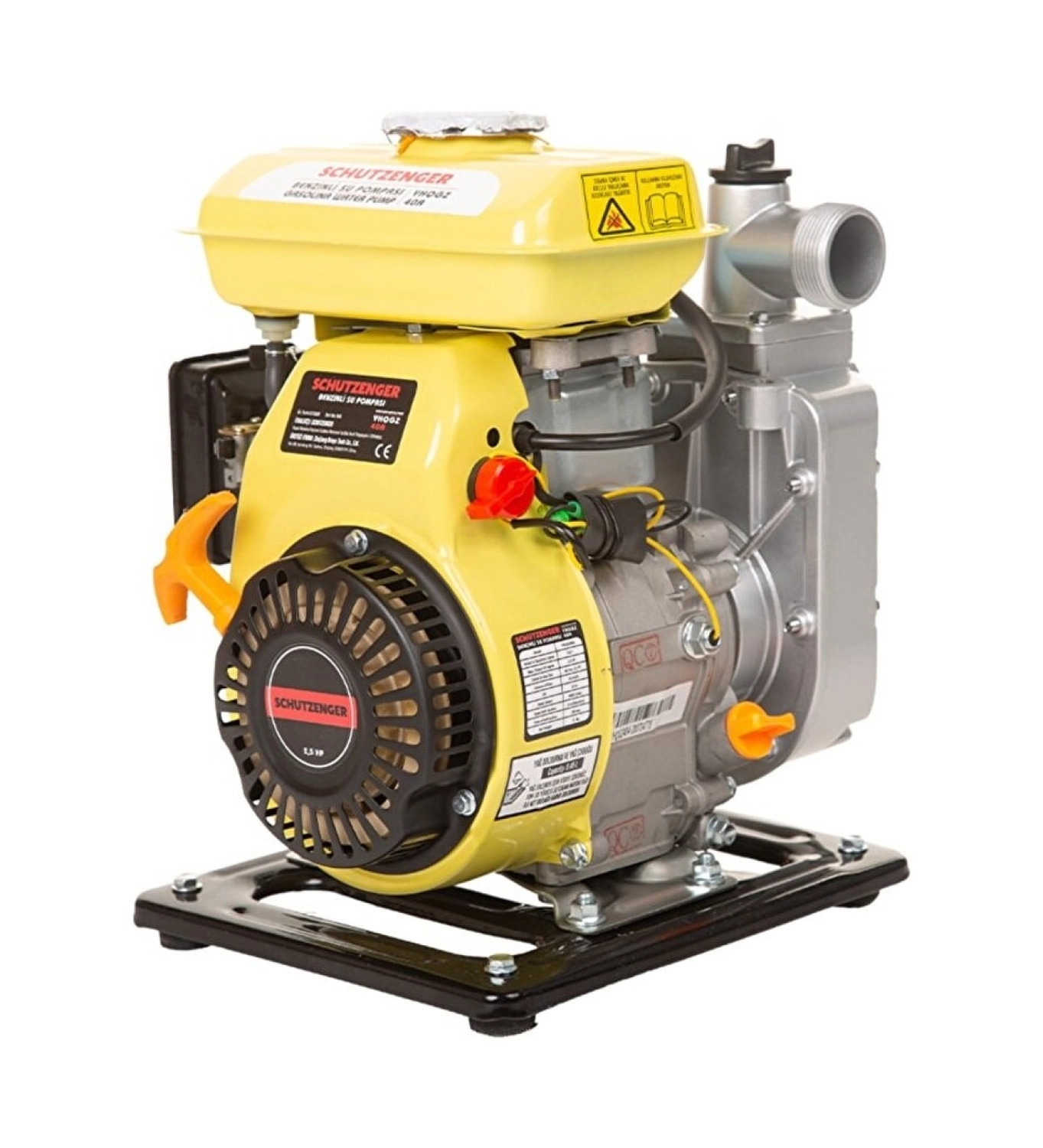 Schutzenger Profesyonel 3.5 Hp Benzinli Su Pompası 1,5 Inç 3,5 Hp Sc-40- 4 Zamanlı Motor ürün görseli