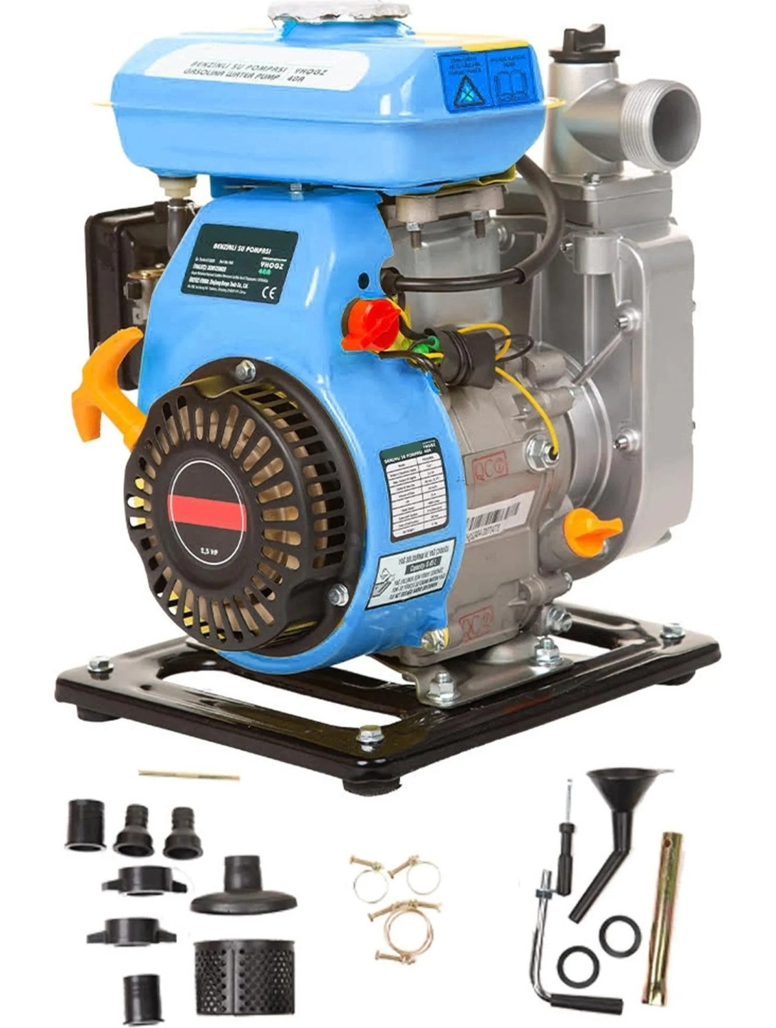Schutzenger Profesyonel 4.5 Hp 4 Zamanlı Benzinli Su Pompası 1,5 Inç 150 Mt Yatay Atar ürün görseli