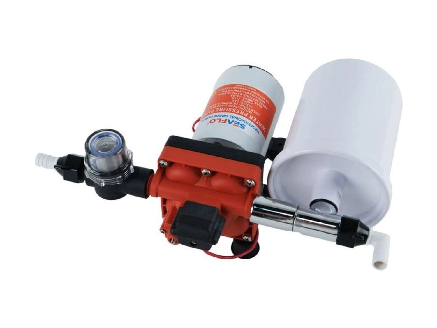 Seaflo 12 Volt 2 Lt Tanklı Otomatik Tekne, Karavan Hidroforu 18.9 Lt/Dk 3.7 Bar ürün görseli