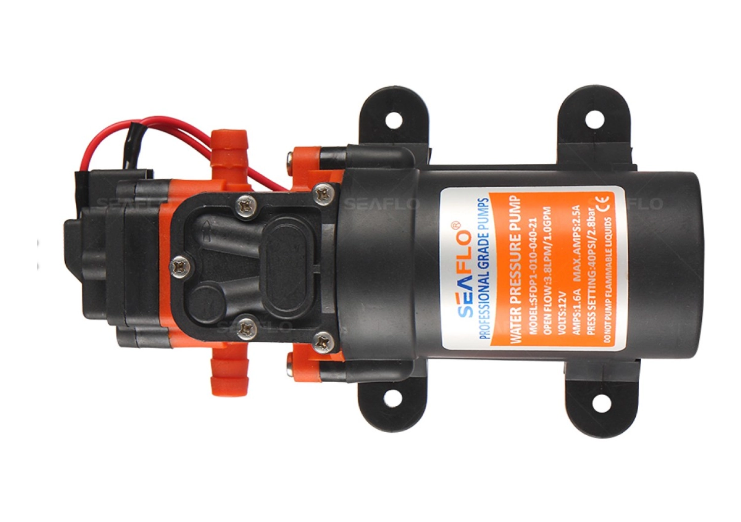 Seaflo Karavan, Tekne Hidroforu 12 Volt 4.3 Lt./Dak 35 Psi 2.4 Bar - Görsel 3