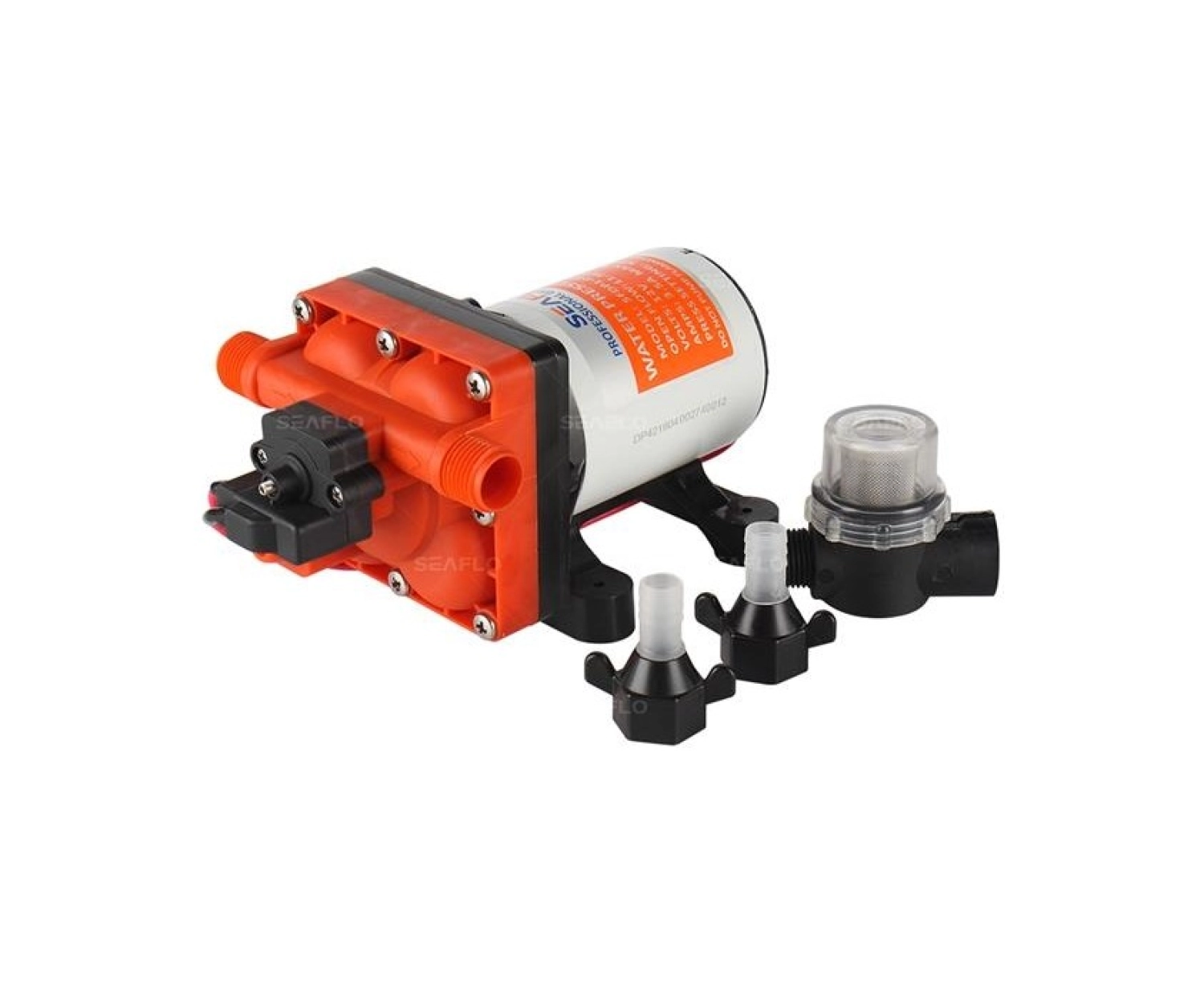 Seaflo Sfdp1-050-055-42 Karavan, Tekne Hidroforu 12 Volt 18.9 Lt/Dak 55 Psi 3.7 Bar - Görsel 2