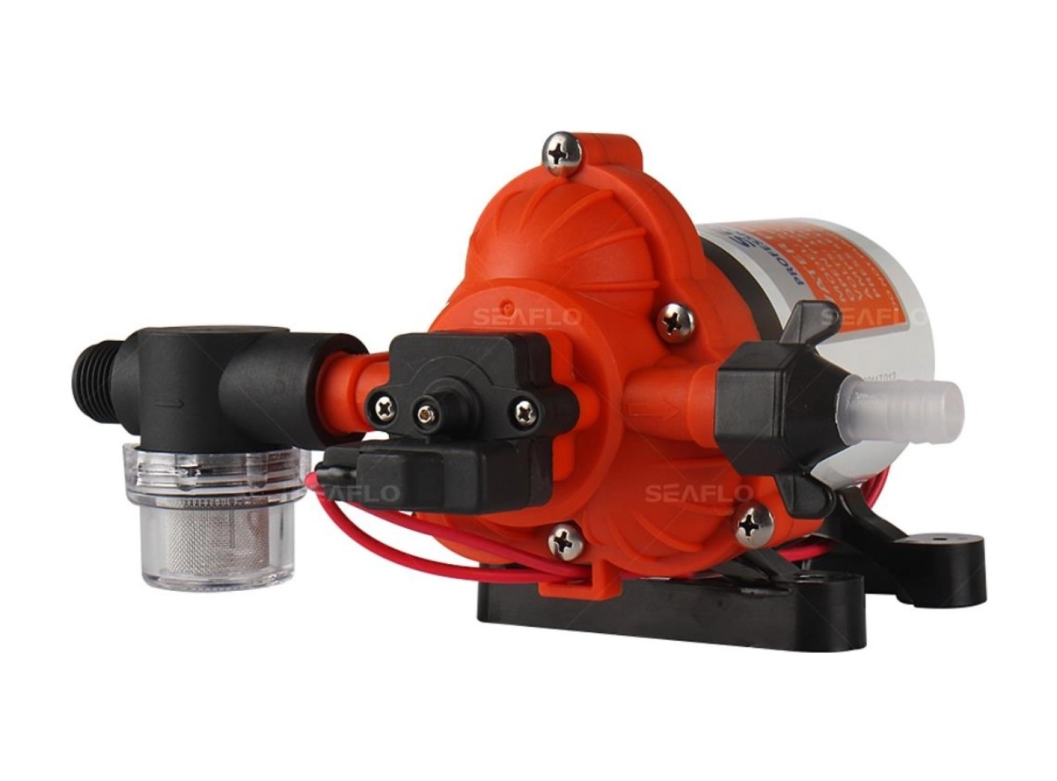 Seaflo Sfdp2-030-045-33 Karavan, Tekne Hidroforu 24 Volt 11.3 Lt/Dak 45 Psi 3.1 Bar - Görsel 4