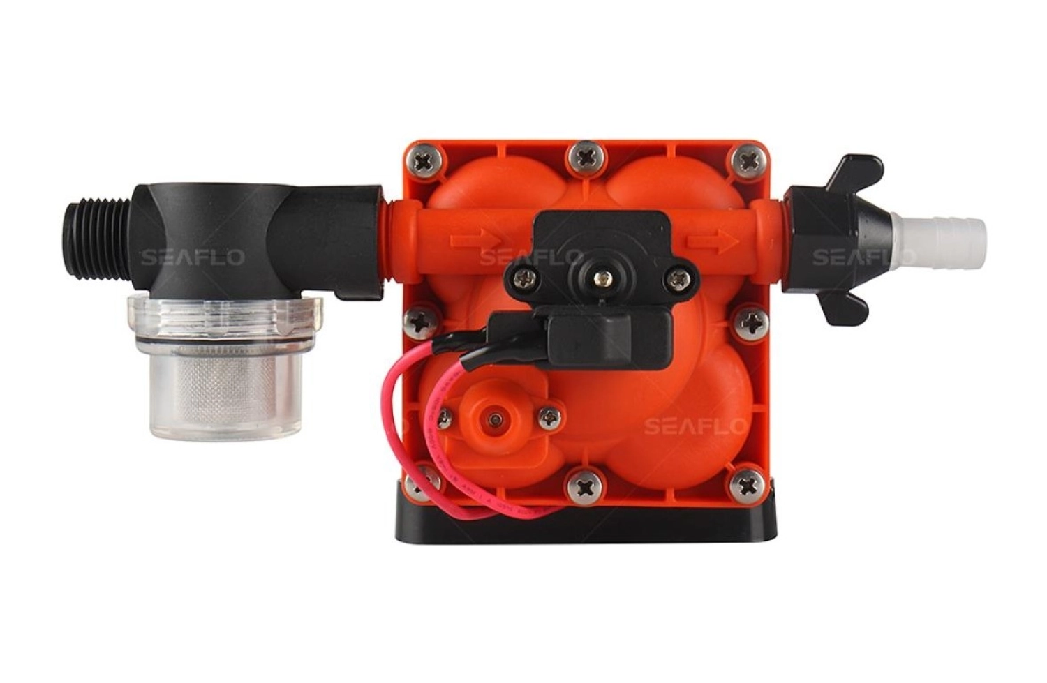 Seaflo Sfdp2-030-055-42 Karavan, Tekne Hidroforu 24 Volt 11.3 Lt/Dak 55 Psi 3.7 Bar - Görsel 4