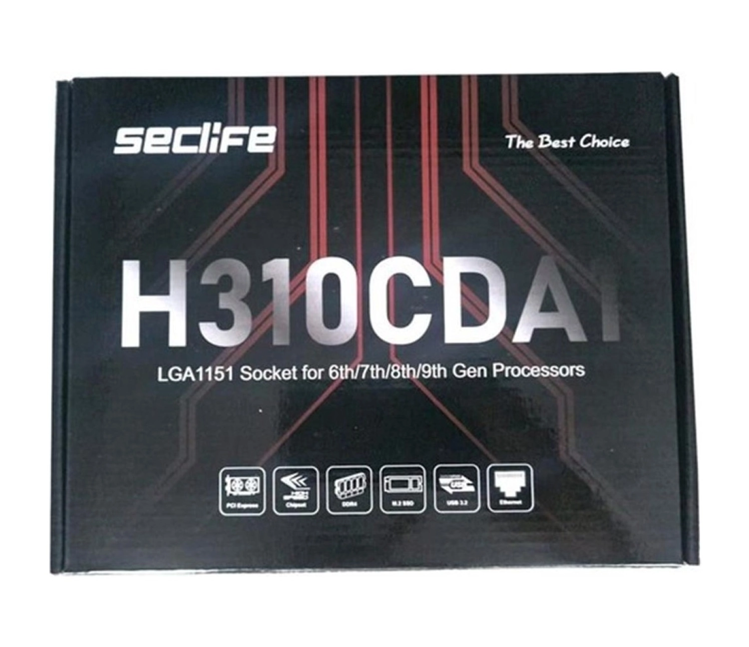 Seclife H310Cda1 (B250 Chipset) 6-7-8-9Th M.2 Ddr4 S+V+L 1151P Anakart (6.7.8.9.Nesil) - Görsel 2
