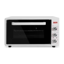 Sem Sc-3602 Hamurcu Çift Camlı 36 Lt Mini Fırın