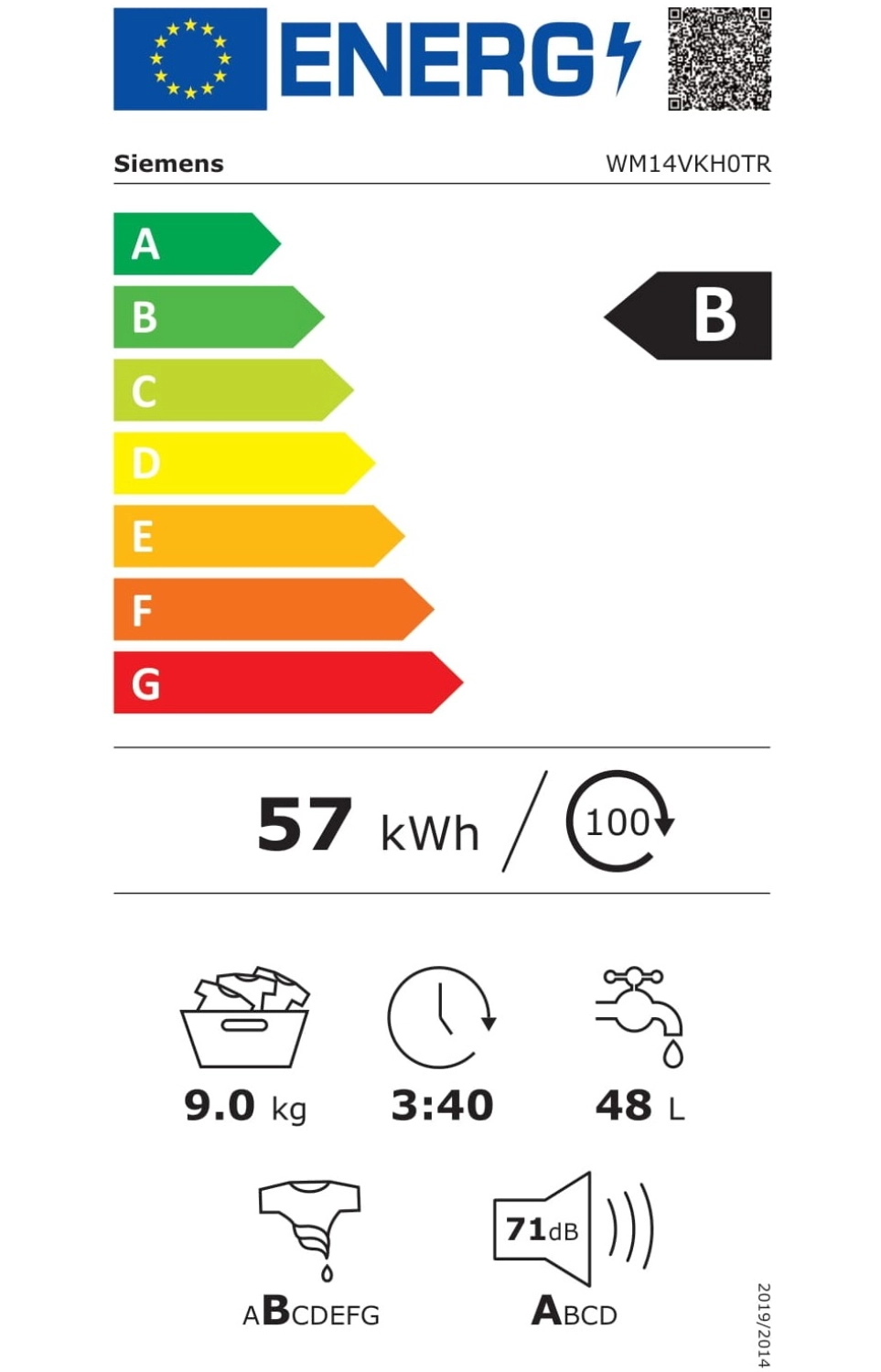Siemens Iq700 Wm14Vkh0Tr 9 Kg 1400 Devir Çamaşır Makinesi - Görsel 5