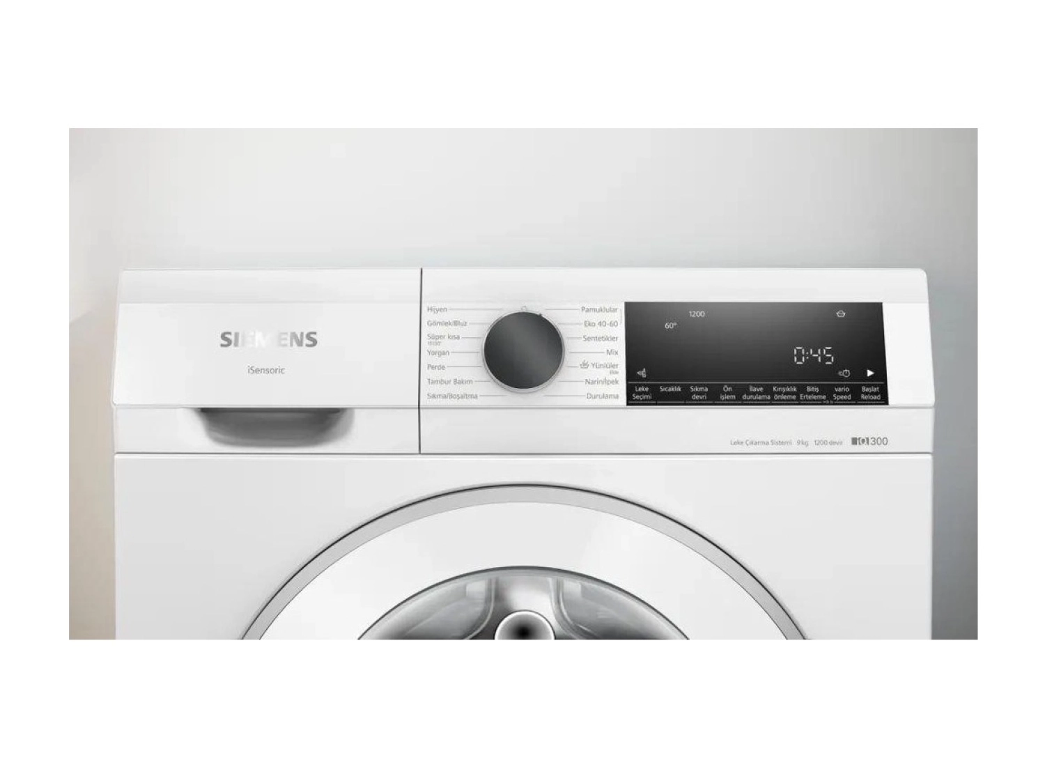 Siemens Wg42A2X3Tr Çamaşır Makinesi 9 Kg 1200 Devir Beyaz - Görsel 2