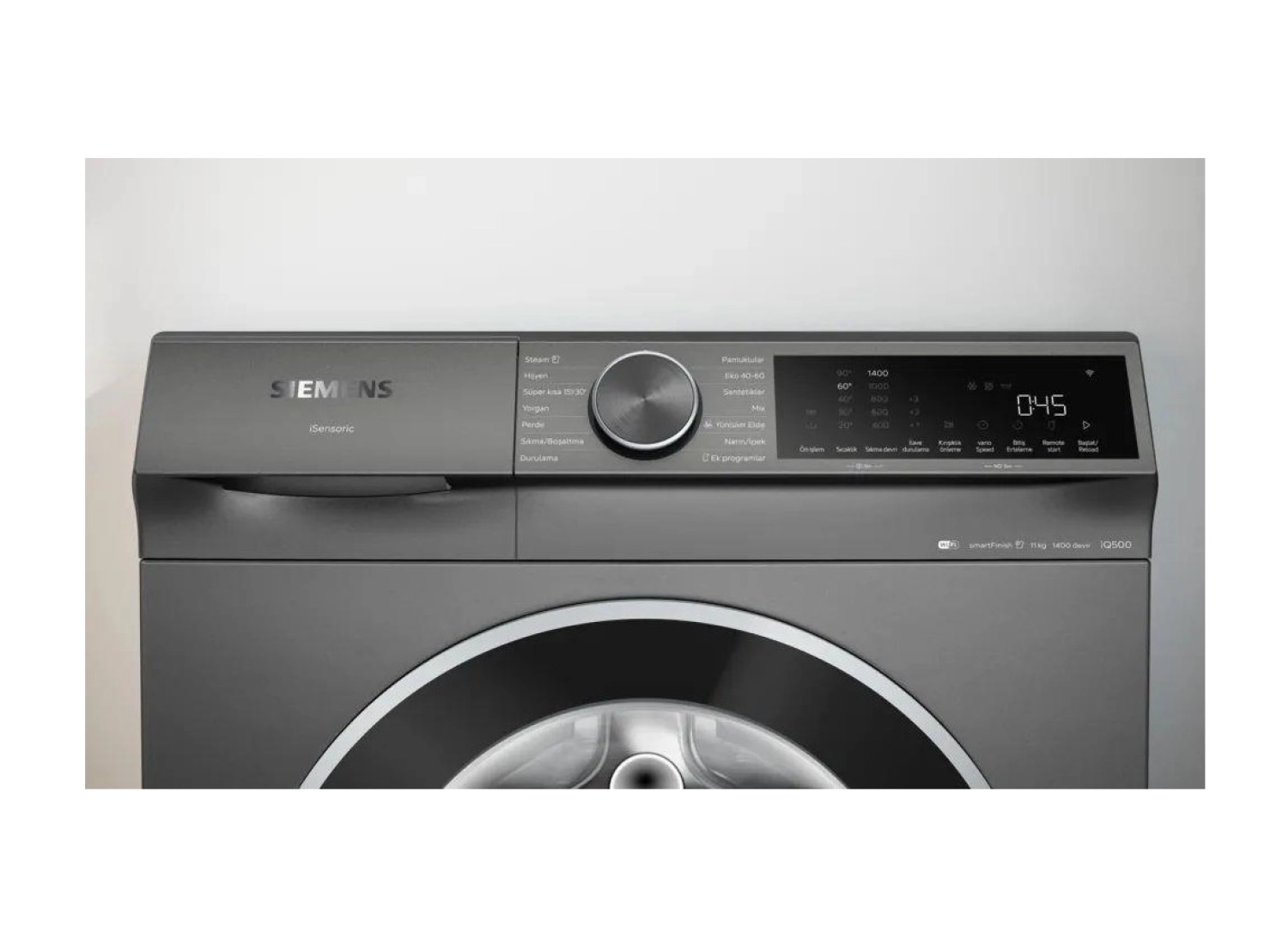 Siemens Wg64K2Zrtr Çamaşır Makinesi 11 Kg 1400 Devir Antrasit - Görsel 2