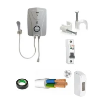 Simetra Elekrıklı Şofben 10Mt Kablolu Tam Takım Set
