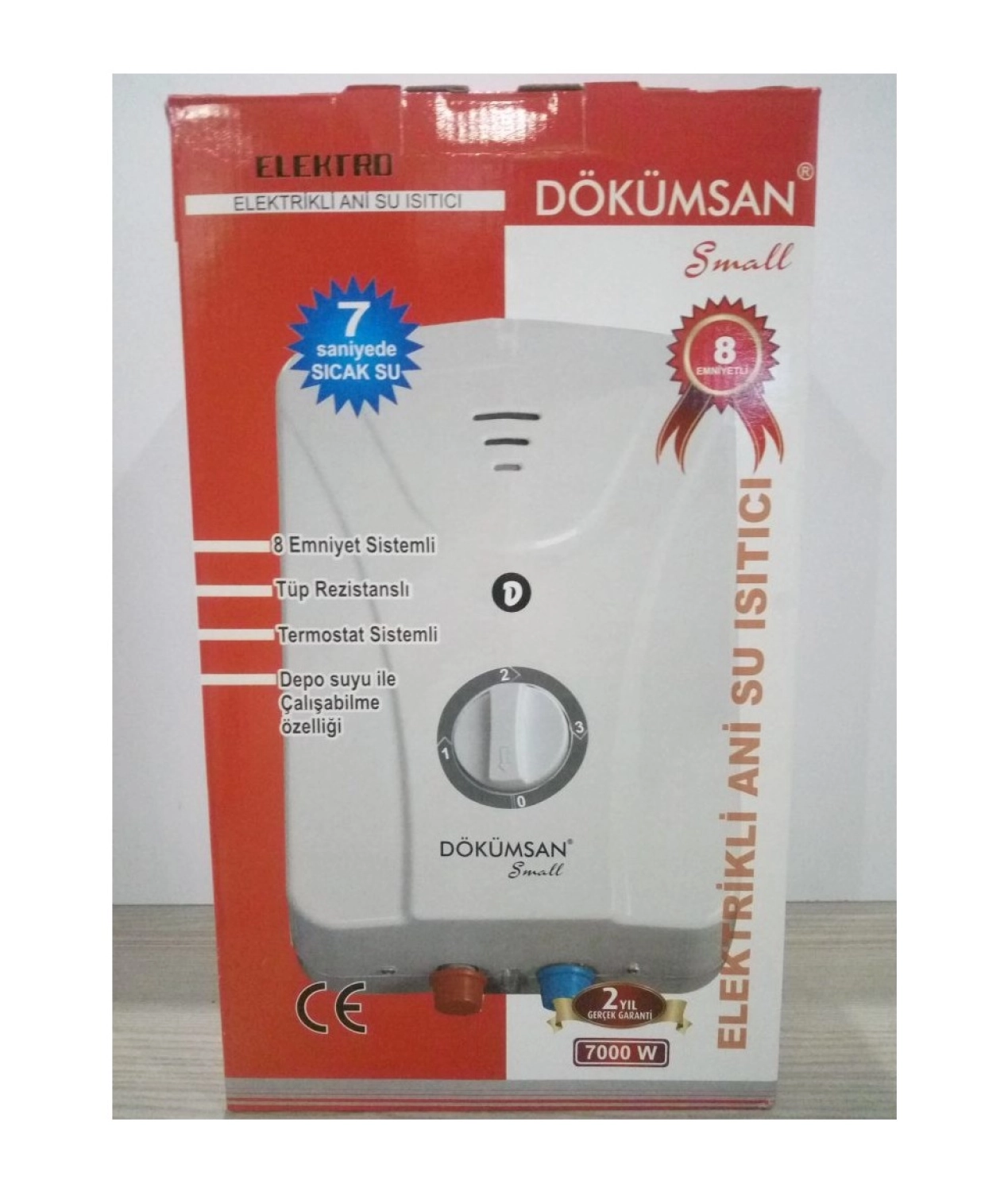 Simetra Elektrikli Şofben Smoll - Görsel 2