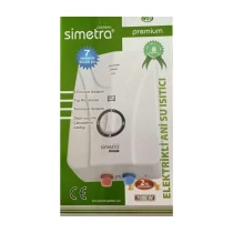 Simetra Premium Elektrikli Şofben Ani Su Isıtıcı 8 Emniyetli