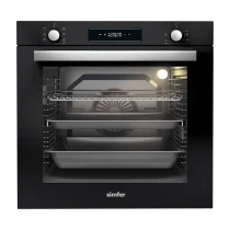 Simfer 7381 Xxl Siyah Ankastre Fırın