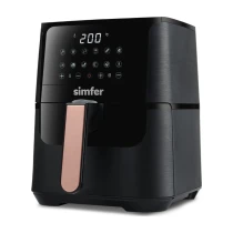 Simfer Sk-6701 Air Fry Smart Siyah 4 Lt Yağsız Fritöz