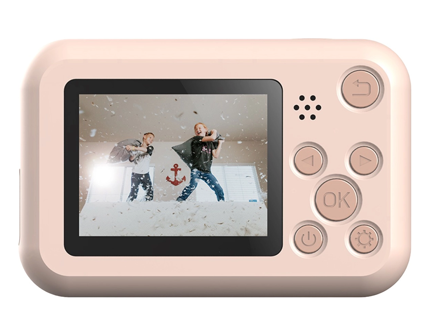 Sjcam Funcam Çocuk Kamerası Fullhd 1080P 12Mp 2.0” Ekran 650Mah Fotoğraf Makinesi Pembe - Görsel 2