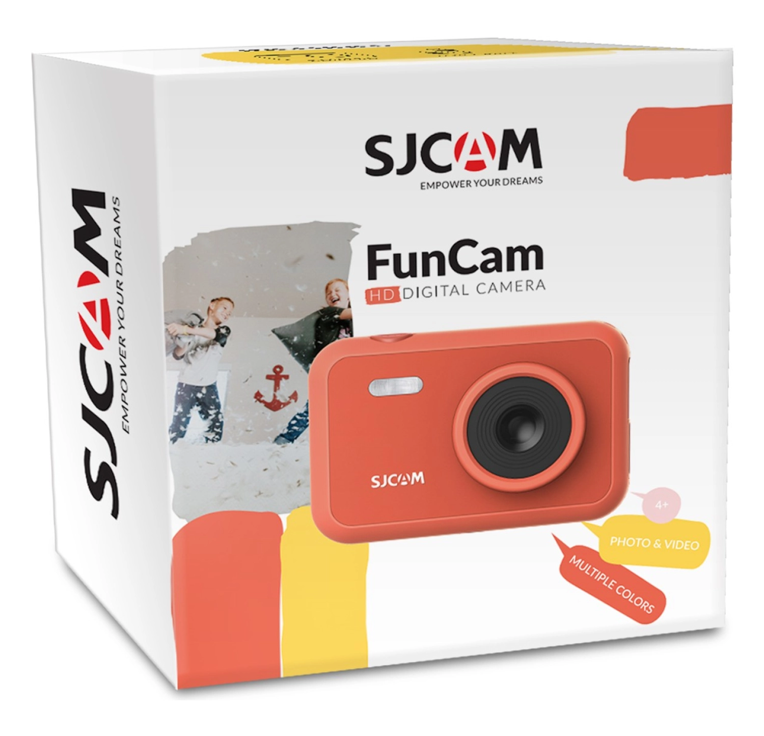 Sjcam Funcam Çocuk Kamerası Fullhd 1080P 12Mp 2.0” Ekran 650Mah Fotoğraf Makinesi Sarı - Görsel 7