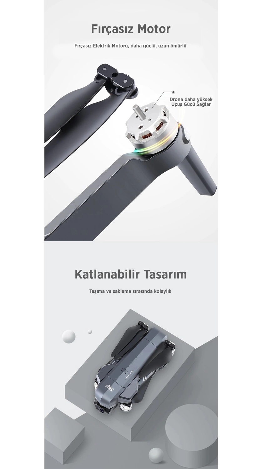 Sjrc F11 Pro 4K Kameralı Drone Seti - Görsel 6