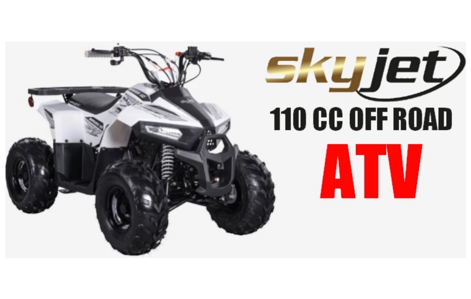 Skyjet 110 Cc Off Road Atv - Görsel 2