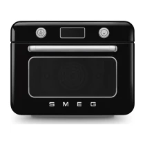 Smeg Cof01Bleu Siyah Tezgah Üstü Kombi Fırın