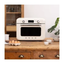 Smeg Cof01Creu Krem Tezgah Üstü Kombi Fırın