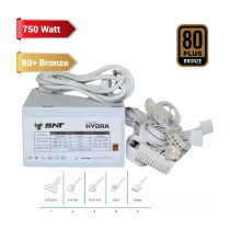 Snt Energy Snt Hydra-W 750W 80+ Bronze Beyaz Kasa Power Supply