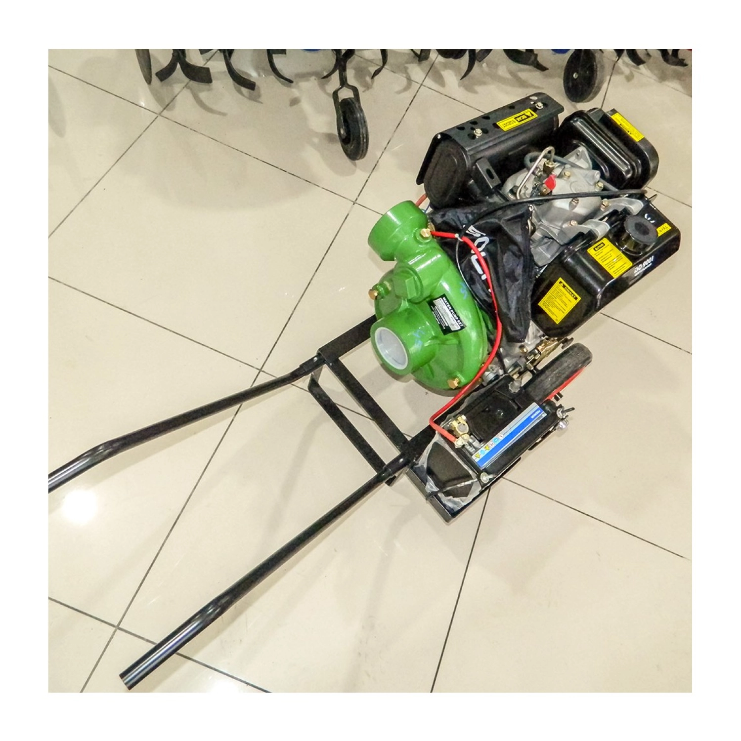 Solax Sdp-3Yn Dizel 3'Lük Yüksek Basınçlı Su Motoru Tekerlekli Marşlı 13 Hp - Görsel 4