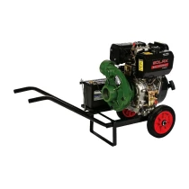 Solax Sdp-3Yn Dizel 3'Lük Yüksek Basınçlı Su Motoru Tekerlekli Marşlı 13 Hp