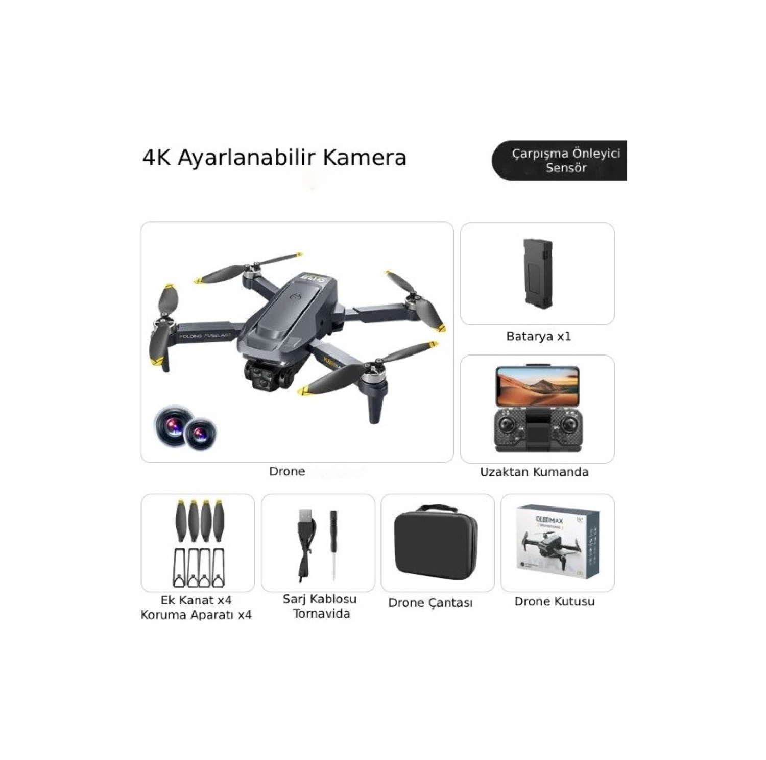 Soundwave Mini 3 Plus Gps Drone - Görsel 3