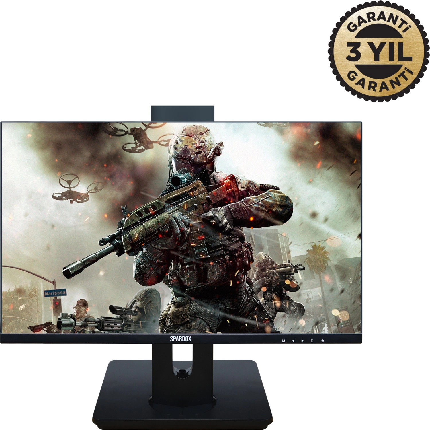 Spardox Gaming Sg-24240P 24" 1Ms 240Hz Ips Full Hd Pivot Oyuncu Monitörü - Görsel 5