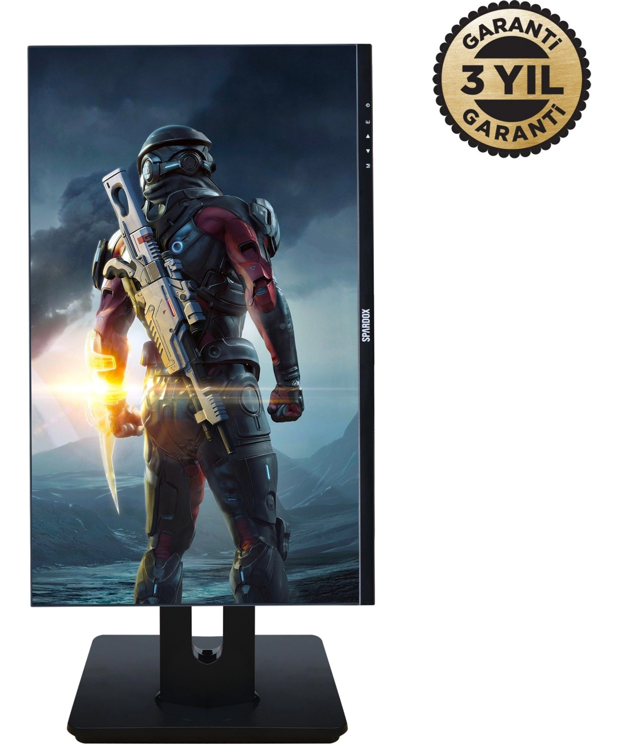 Spardox Gaming Sg-24240P 24" 1Ms 240Hz Ips Full Hd Pivot Oyuncu Monitörü - Görsel 6