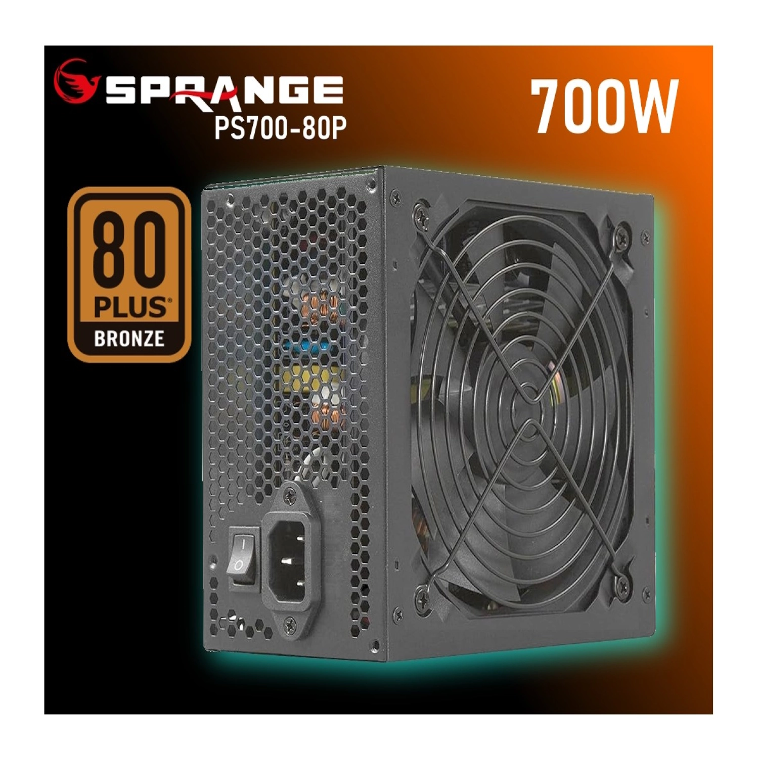 Sprange Ps700-80P 700 Watt 80 Plus Bronze Power Supply ürün görseli