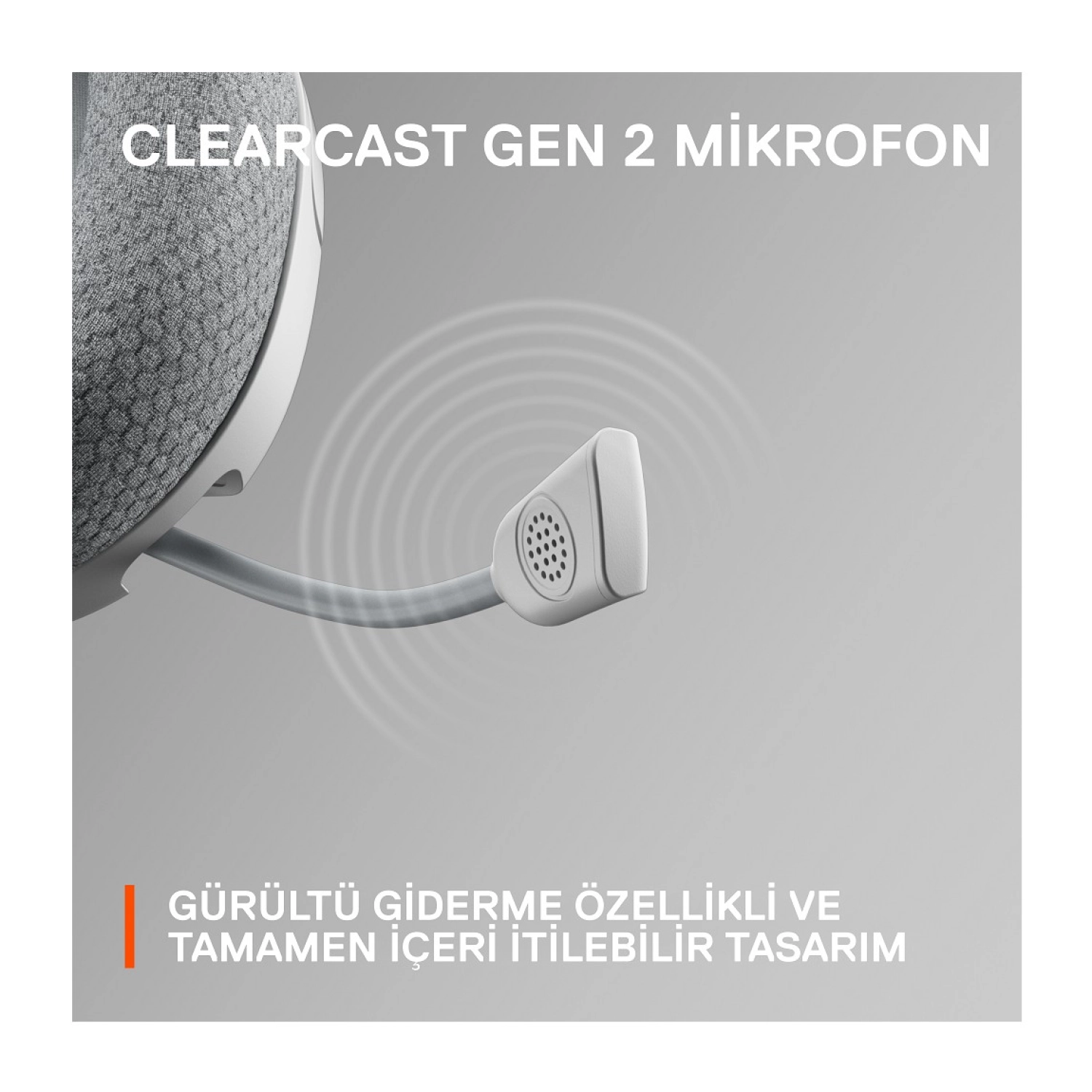 Steelseries Arctis Nova 1 Multi-System Oyun Kulaklığı - Beyaz - Görsel 10