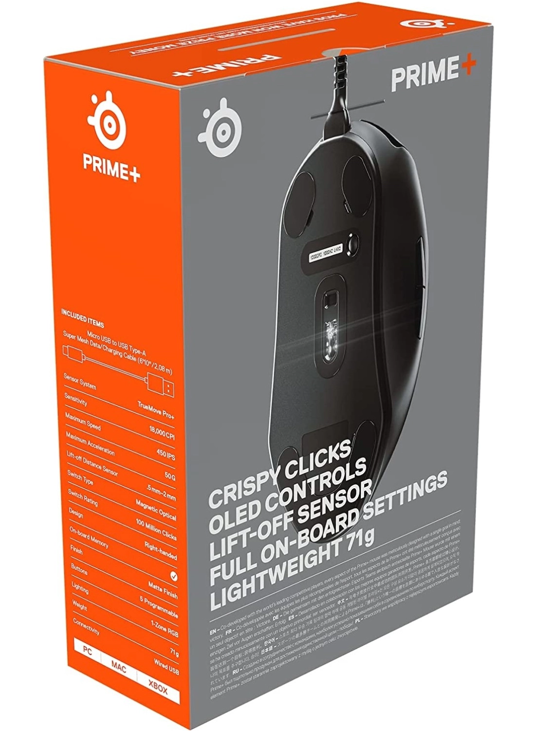 Steelseries Prime+ Plus Rgb Optik Oyuncu Mouse - Görsel 4