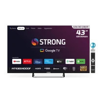 Strong Mt43Eg4000F Frameless Full Hd 43" 109 Ekran Uydu Alıcılı Google Smart Led Tv