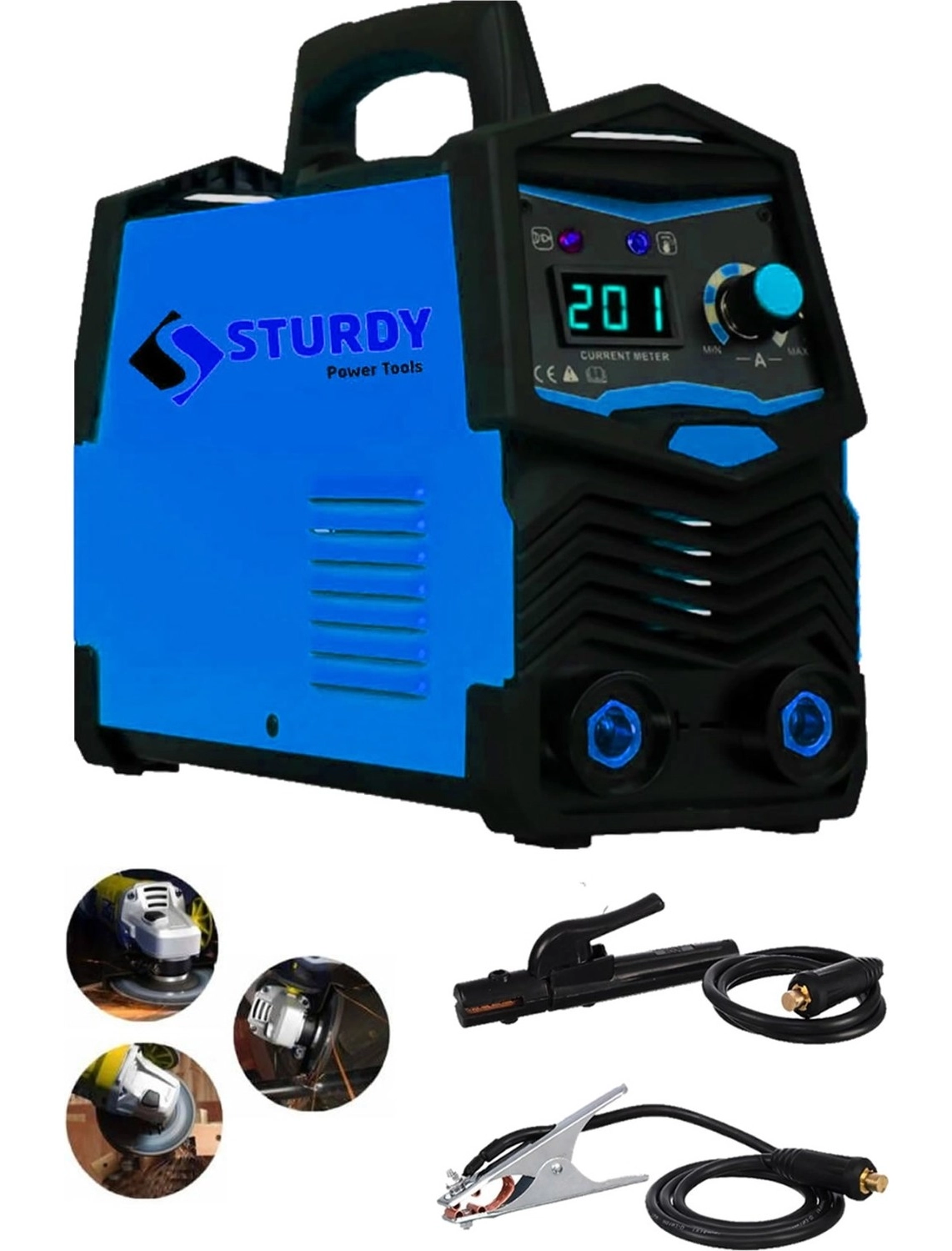 Sturdy Power Tools Special Model Monostick Technology Super Ultrasonıc Strong 200 Dijital Göstergeli Invertör Kaynak Makinası ürün görseli