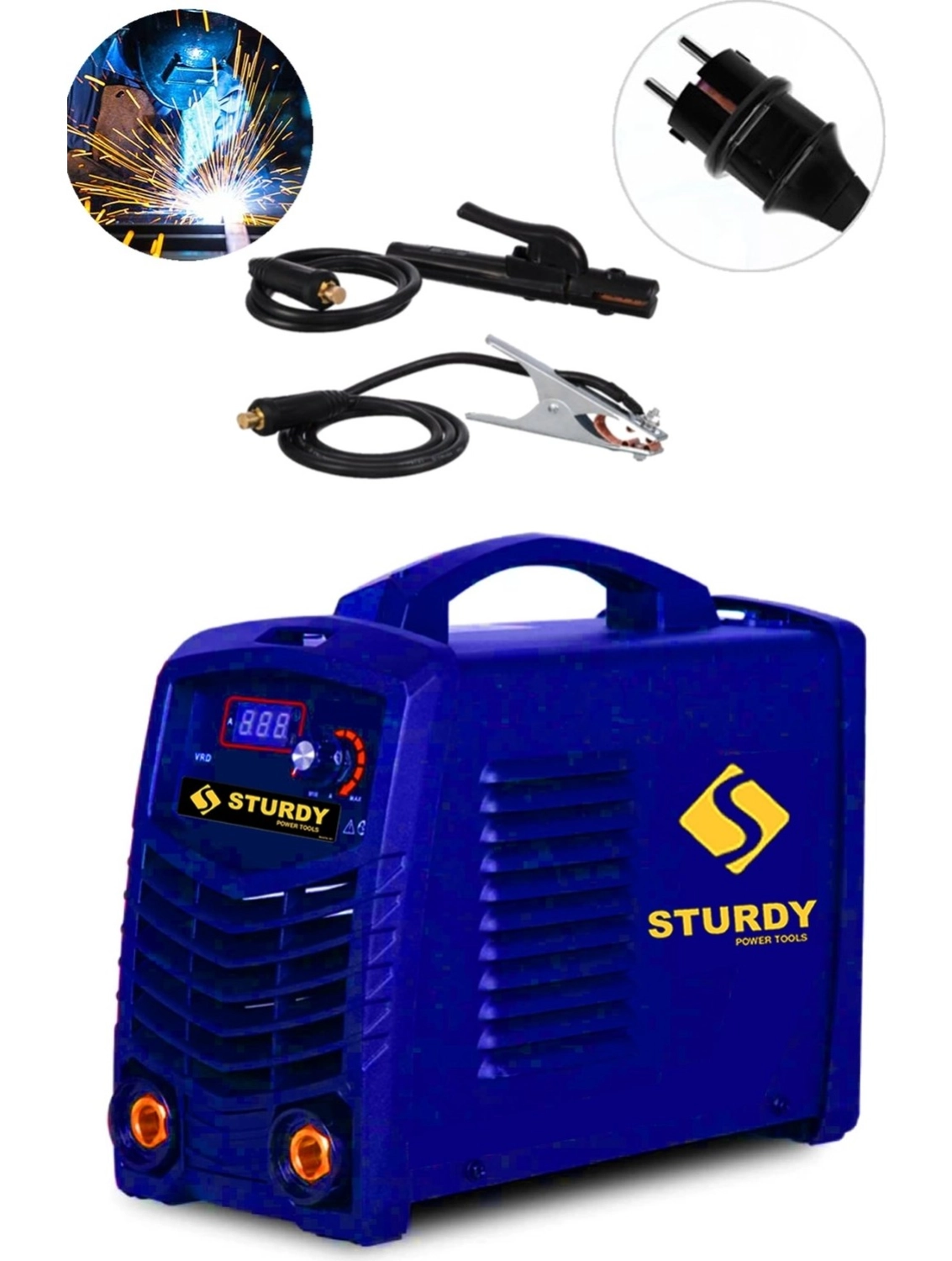 Sturdy Power Tools Special Model Technology Super Ultrasonıc 200 Dijital Göstergeli Invertör Kaynak Makinası ürün görseli
