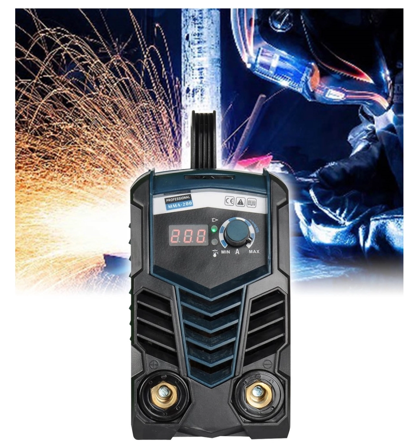 Sturdy Power Tools Technology Super Ultrasonıc 200 New Serıes Dijital Göstergeli Invertör Kaynak Makinası ürün görseli