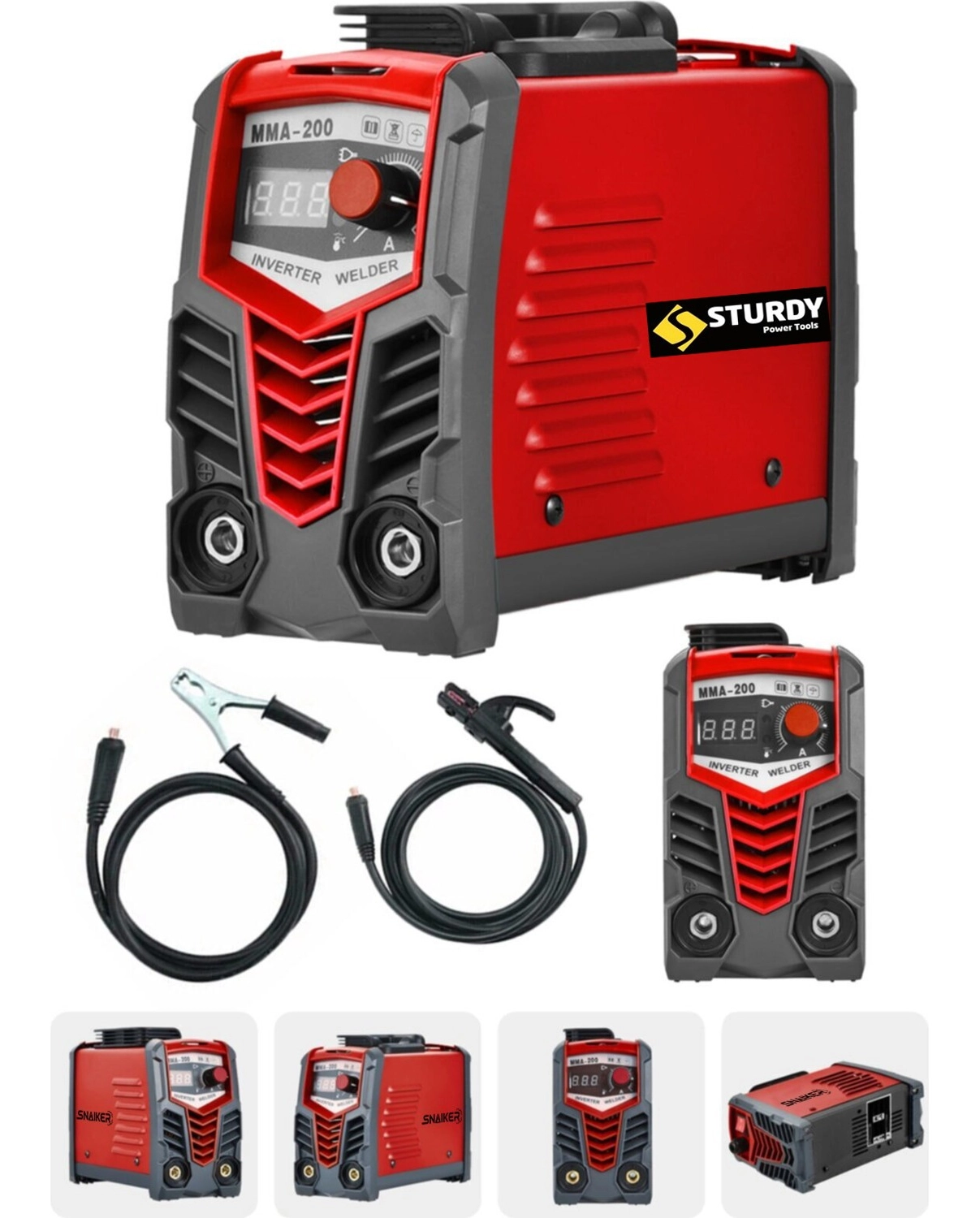 Sturdy Profesyonel Dijital Göstergeli inverter Kaynak Makinesi Sturdy ürün görseli