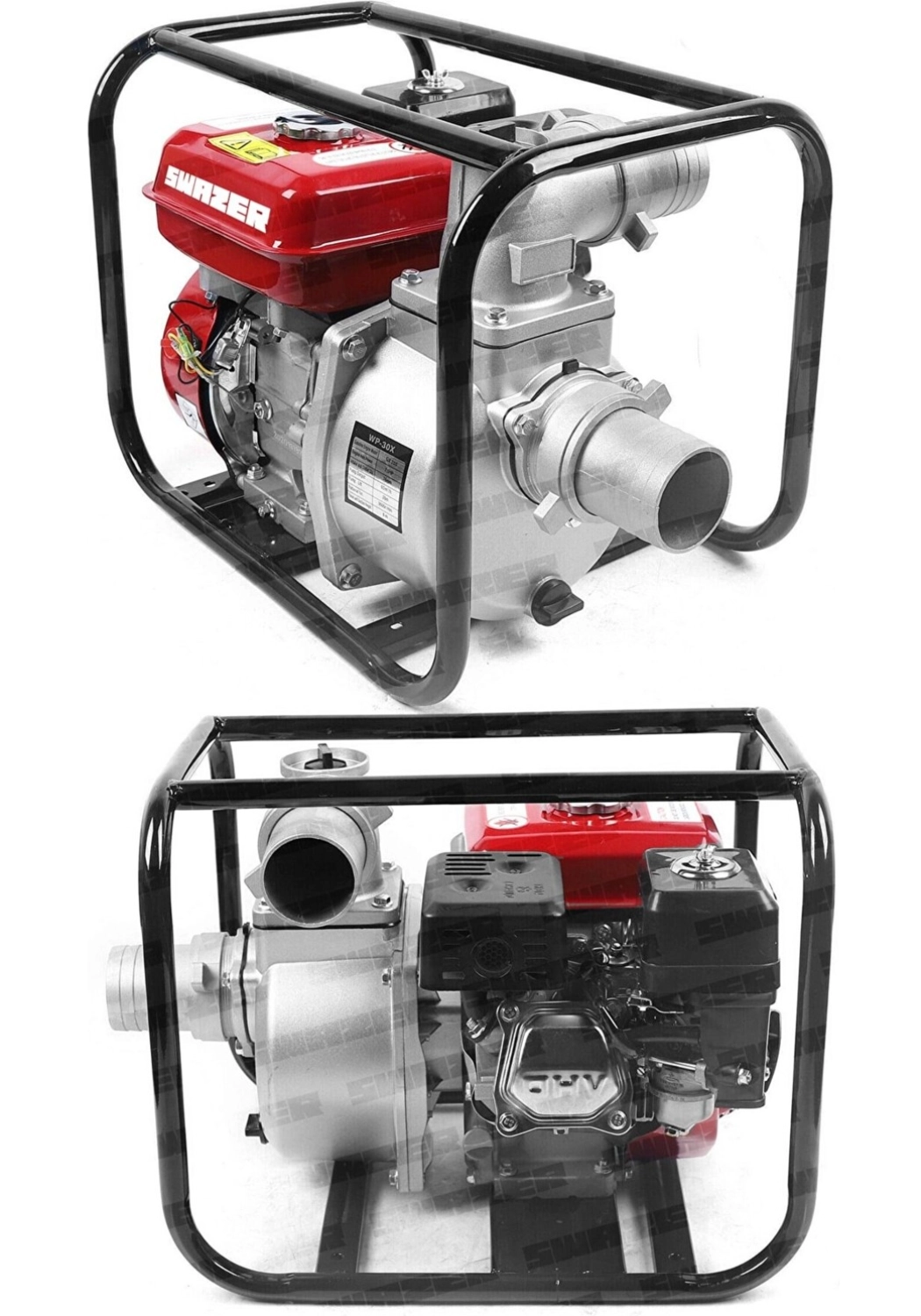 Swazer Yüksek Basınçlı Benzinli Su Motoru 7Hp 3Inç - Görsel 2