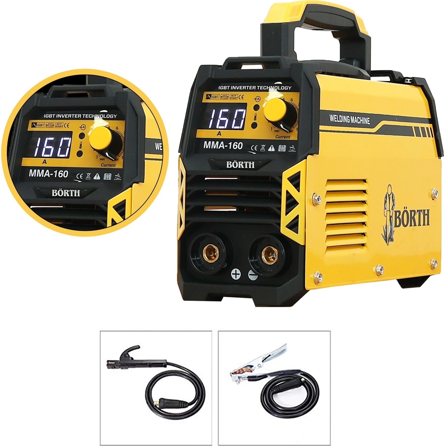 Tan Börth Professiyonal 160 Amper inverter Kaynak Makinesi ürün görseli