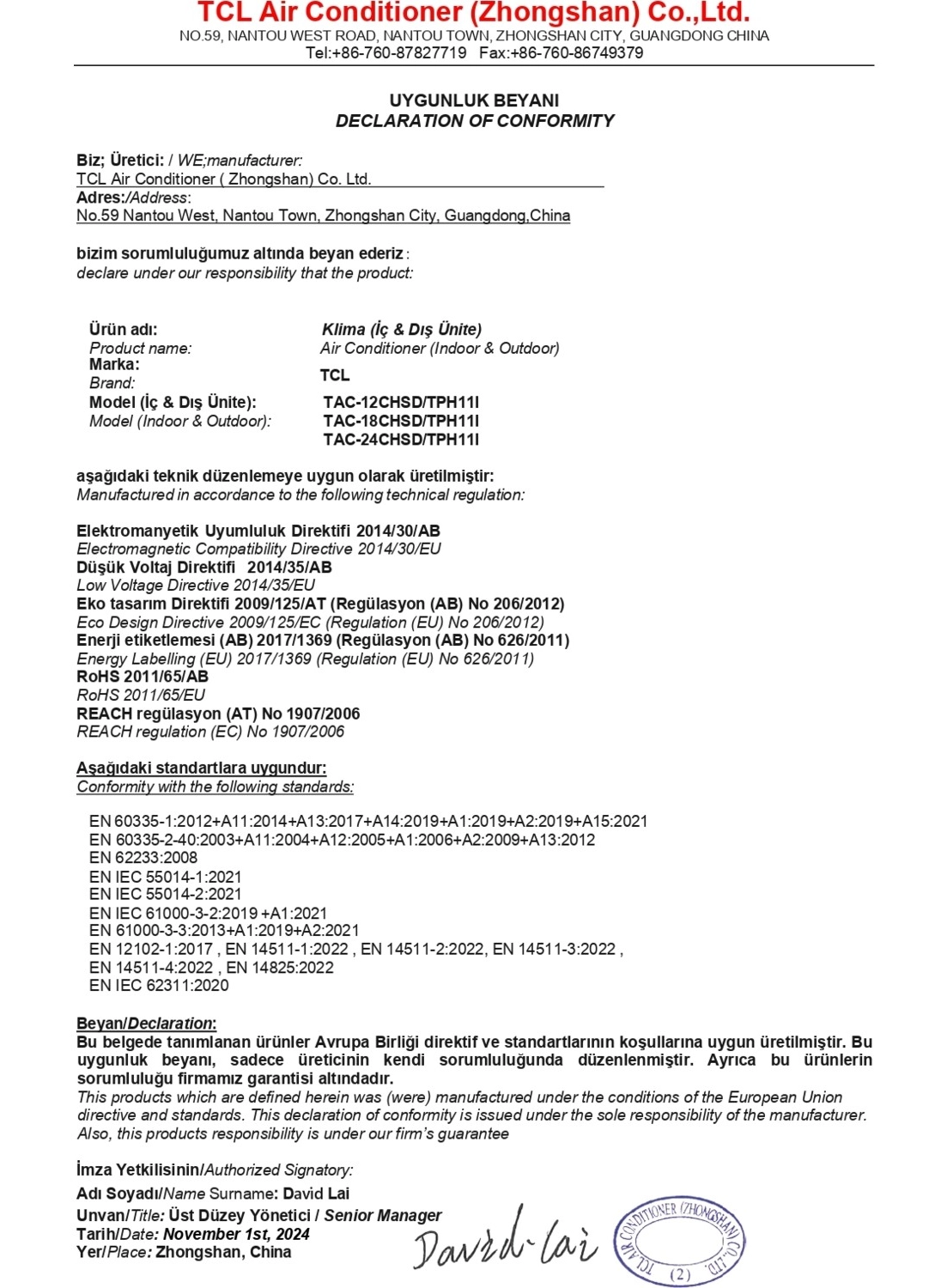 Tcl 24.000 Btu Wi-Fi Destekli Breezein Klima – inverter Teknoloji Ve Enerji Verimliliği (Tac-24Chsd/Tph11I) - Görsel 8