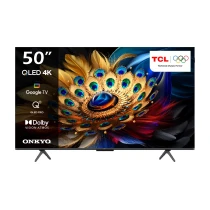 Tcl 50C655 4K Ultra Hd 50" 127 Ekran Uydu Alıcılı Google Smart Qled Tv